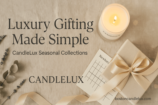 Luxury Gifting Made Simple: Why CandleLux Scents Are the Perfect Year-Round Gift - Boston CandleLux