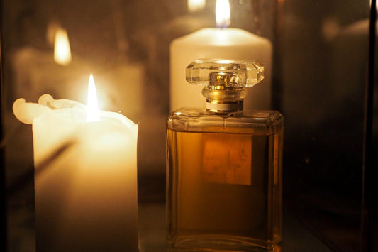 Ignite Romance and Relaxation with Golden Heat Luxury Massage Oil Essential Oil Candles From CandleLux - Boston CandleLux