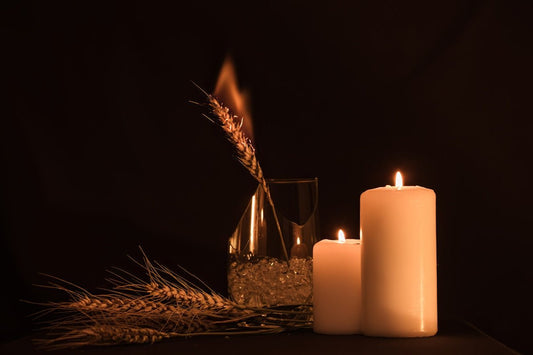 Ignite Relaxation with CandleLux Fireside Glow Essential Oil Candle Perfect for Non-Toxic Aromatherapy Sessions - Boston CandleLux