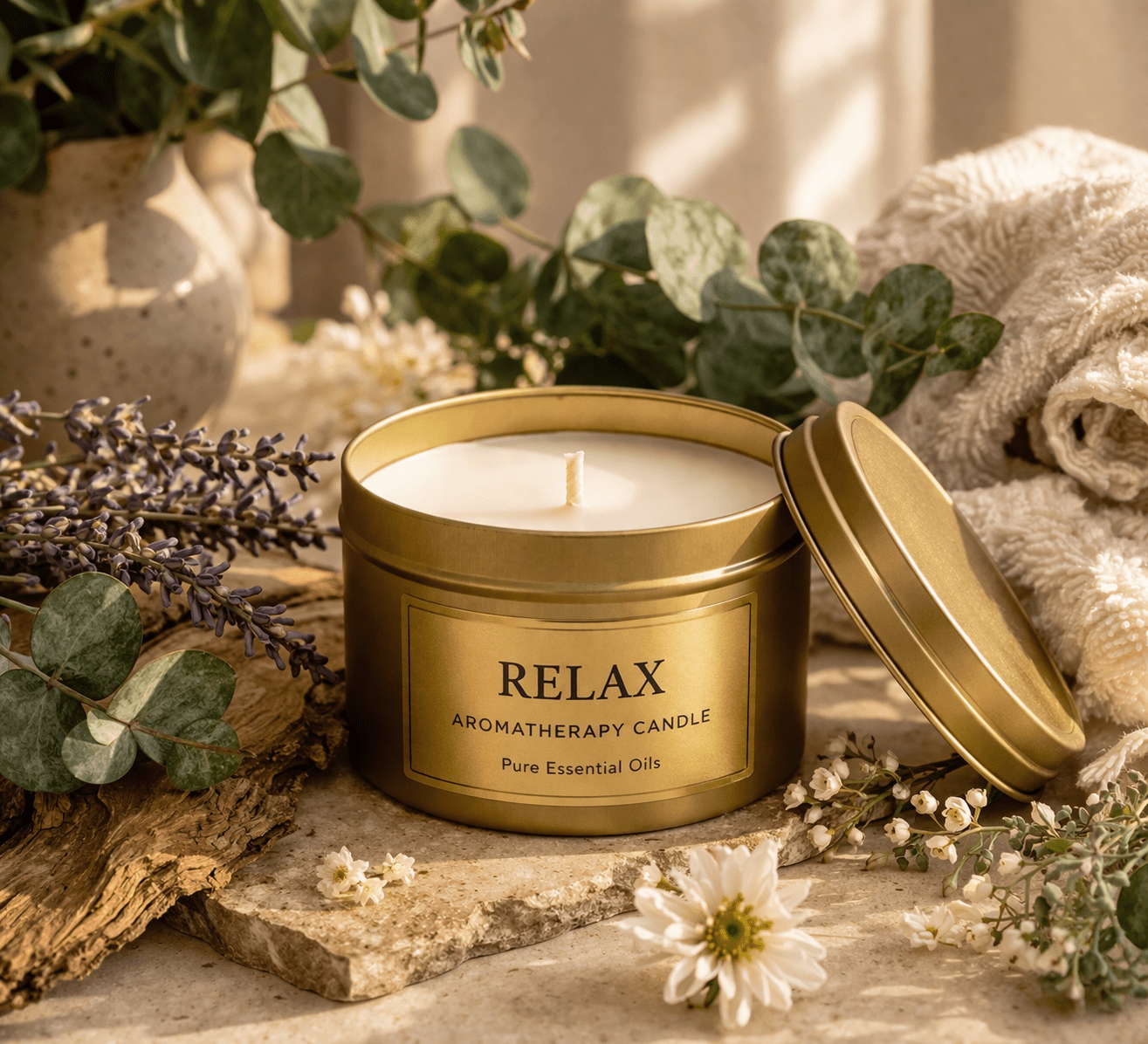 Aromatherapy Travel Candles - Boston CandleLux