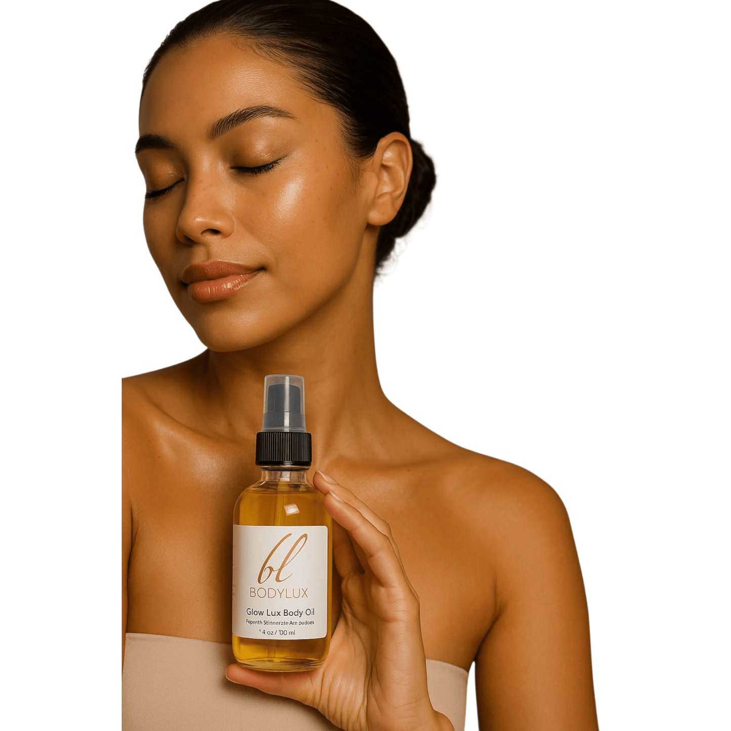 Glow Lux Body Oil – Lightweight, Custom - Scented Luxury Hydration - Boston CandleLux