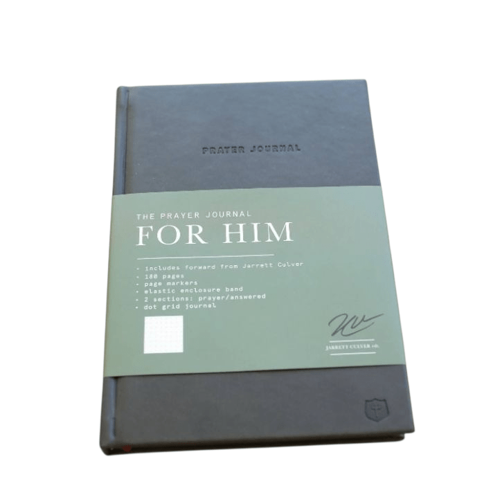 The Prayer Journal for Him - Boston CandleLux