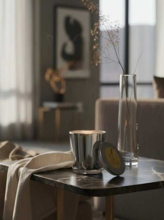 Egyptian Amber: Elevate Your Space with CandleLux Aromatherapy and Clean-Burning Luxury Soy Candles - Boston CandleLux