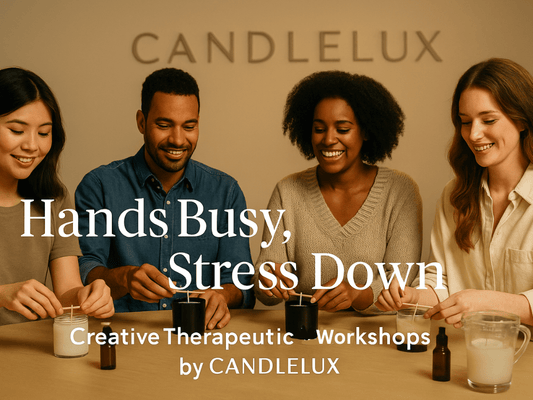 Hands Busy, Stress Down: The CandleLux Workshop Playbook For Teams That Need A Win - Boston CandleLux
