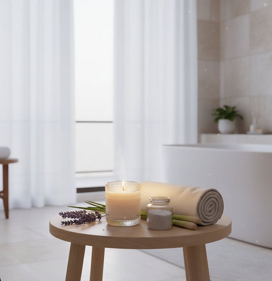 Find Inner Peace with HARMONY Lemongrass Lavender Aromatherapy and Luxury Soy Candles from CandleLux - Boston CandleLux