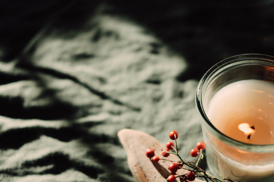 Immerse Yourself in Relaxation with WARMTH Coconut Vanilla Non-Toxic Aromatherapy Candles - Boston CandleLux
