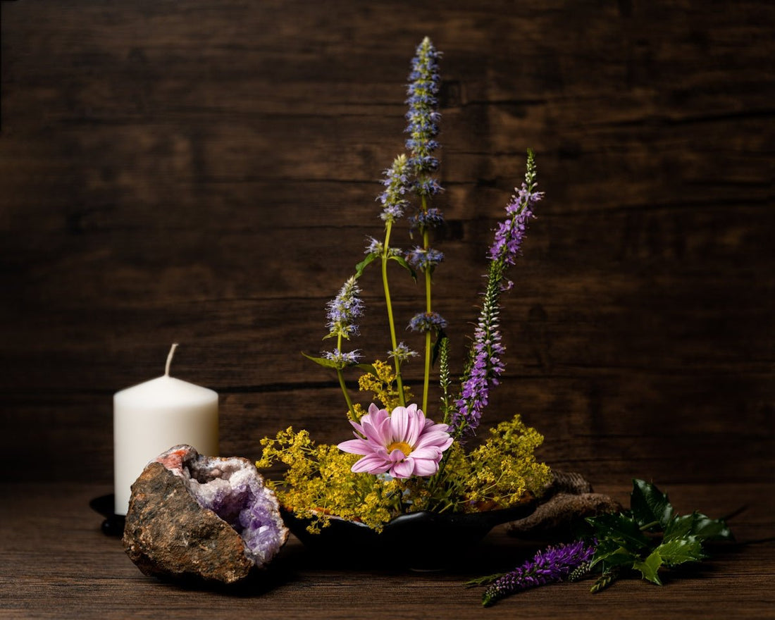 Find Your Balance with CandleLux Rosemary Lavender Essential Oil Aromatherapy Candle - Boston CandleLux