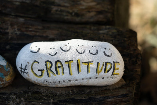 Gold Foiled Gratitude Daily Reflection Journal An Inspirational Journey to Thankfulness - Boston CandleLux