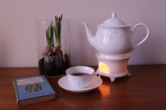 Embrace Tranquility with CandleLux White Tea Time Luxury Aromatherapy Candle - Boston CandleLux