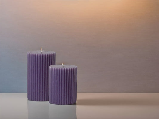 Experience Relaxation with CandleLux's Balance Rosemary Lavender Aromatherapy Vegan Candle - Boston CandleLux