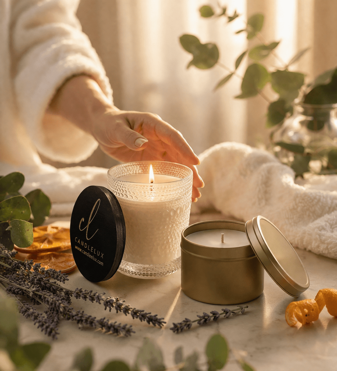 RELAX Yourself with CandleLux's Non-Toxic Aromatherapy and Essential Oil Candles - Boston CandleLux