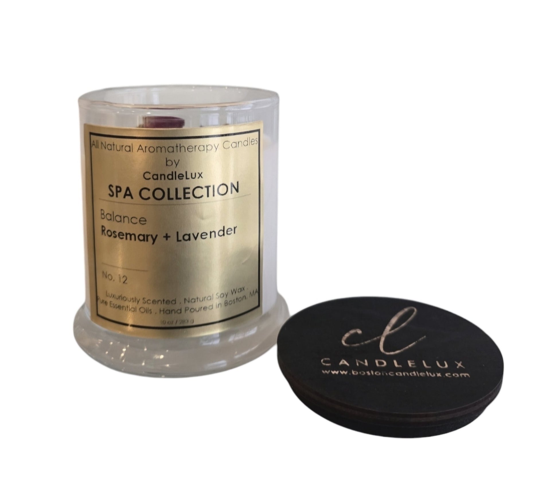 Aromatherapy Spa Signature Candles - Boston CandleLux