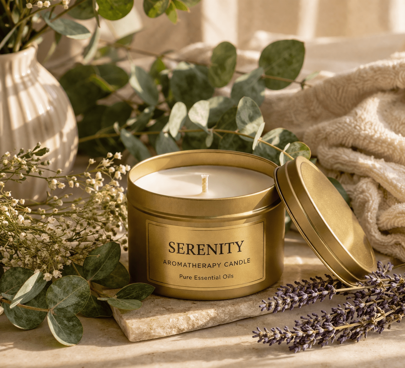 Aromatherapy Travel Candles - Boston CandleLux