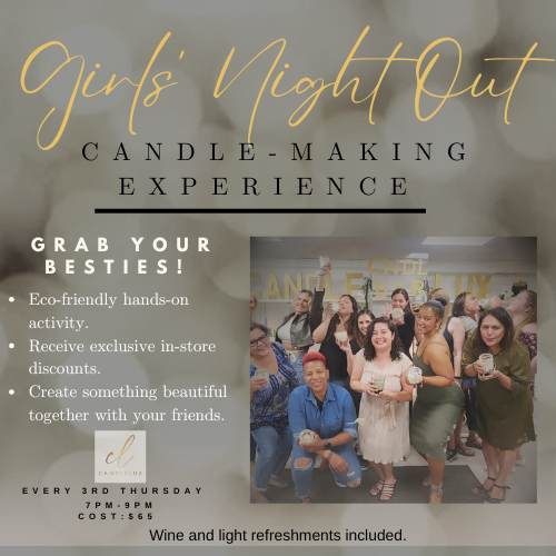 GIRLS NIGHT OUT Candle-Making Experience