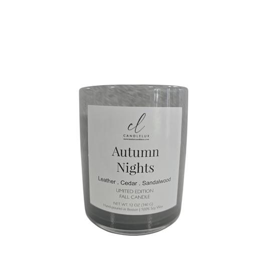Autumn Night Clean Scents Soy Candle 12oz