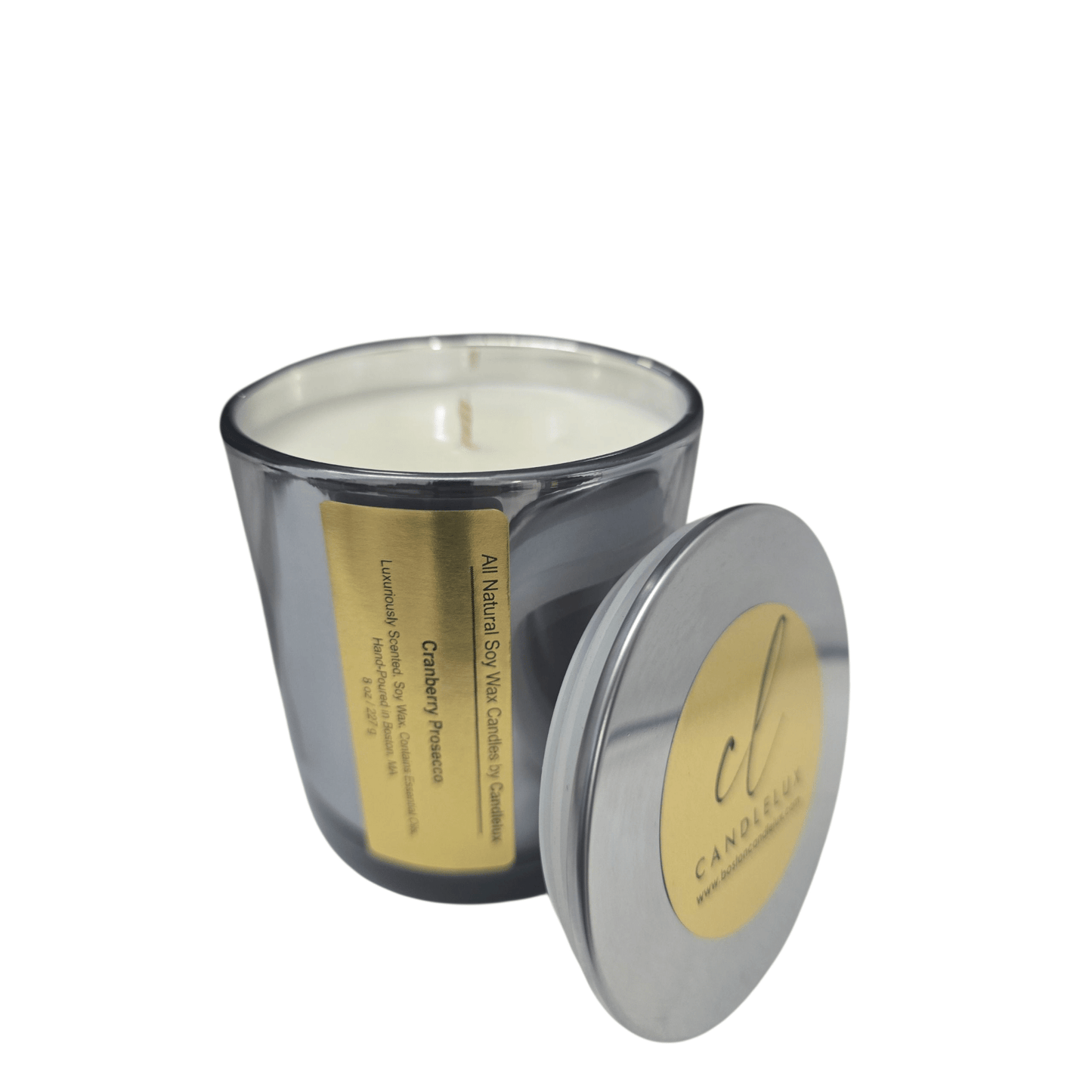 CRANBERRY PROSECCO Clean Scents Collection - Boston CandleLux