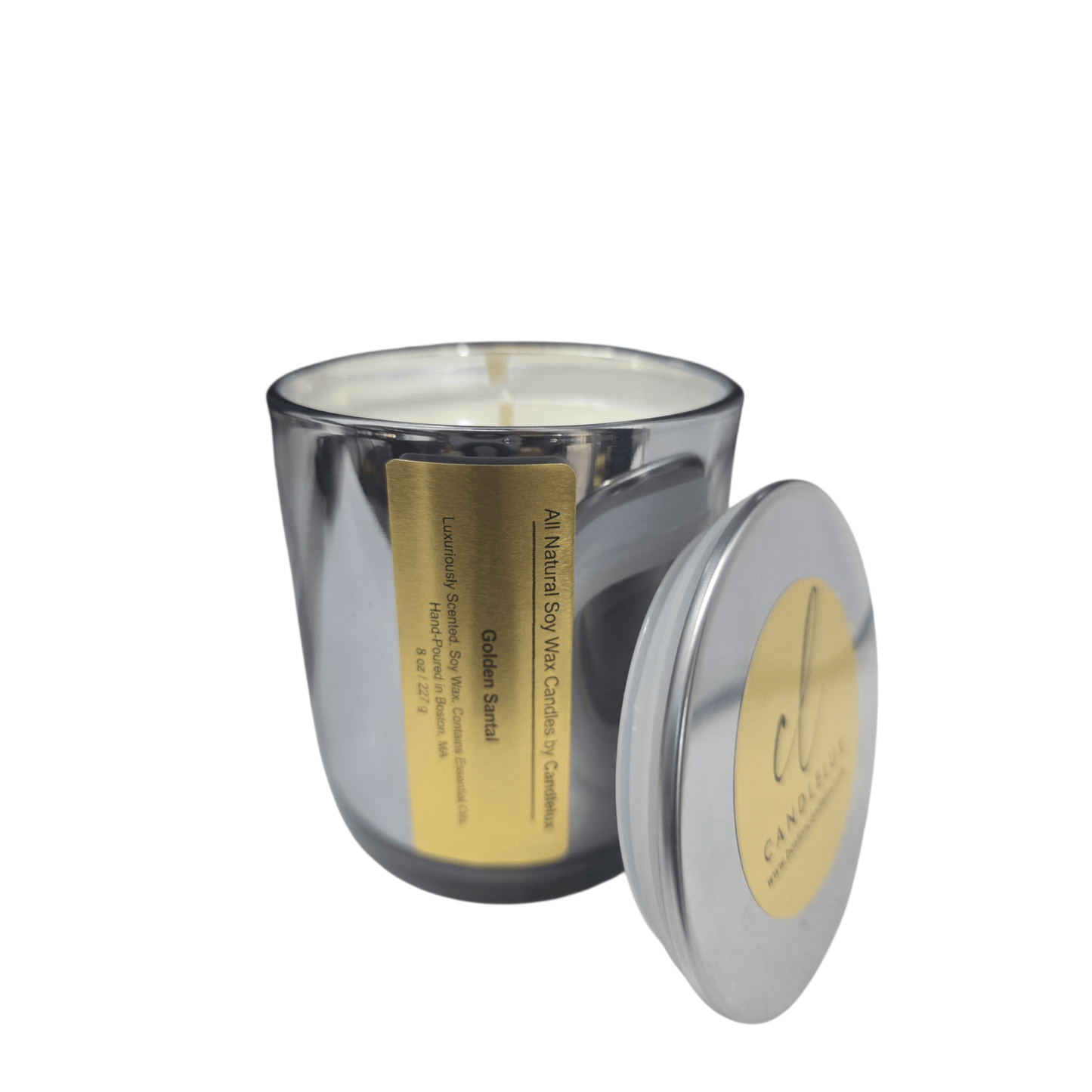 GOLDEN SANTAL Clean Scents Collection - Boston CandleLux