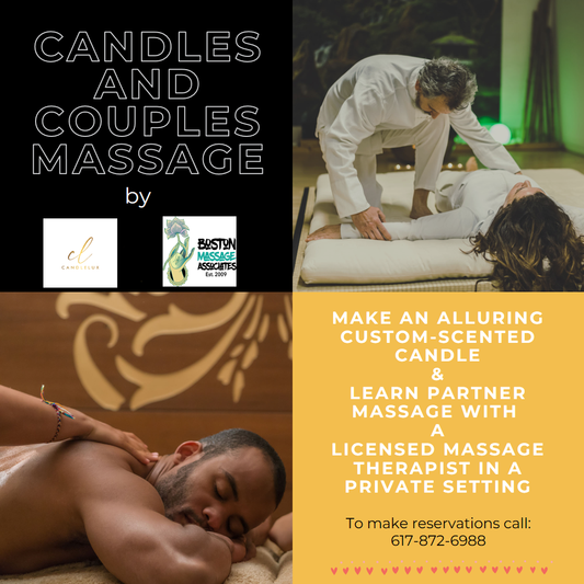 CandleLux Candles & Couples Massage Retreat Experience