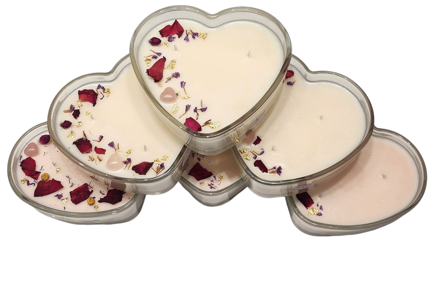 CLEAN SCENTS Heart Candles