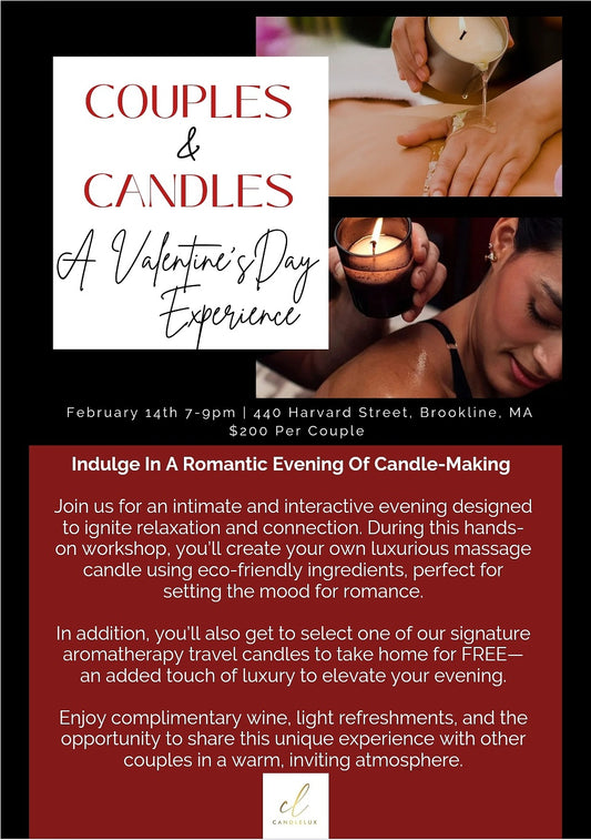 COUPLES & CANDLES: A Valentine’s Day Experience Fri, Feb 14, 2025 | 7PM EST