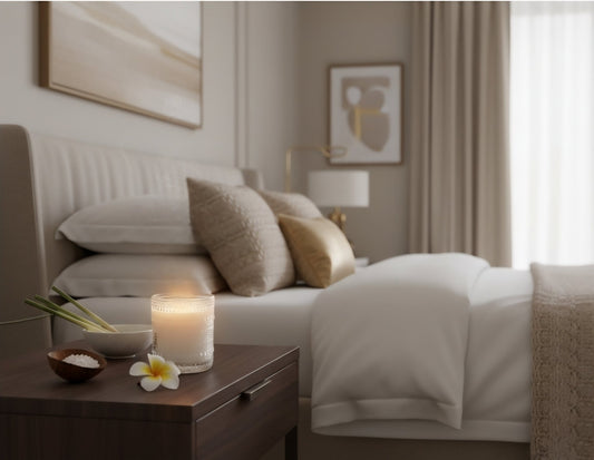 DREAM – Lemongrass Coconut Luxury Aromatherapy Candle (8oz) - Boston CandleLux