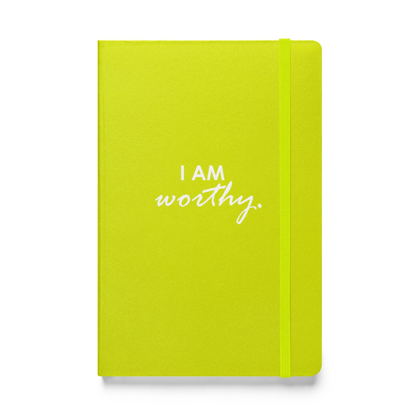 I AM WORTHY - Hardcover bound notebook & FREE Affirmation Digital Download
