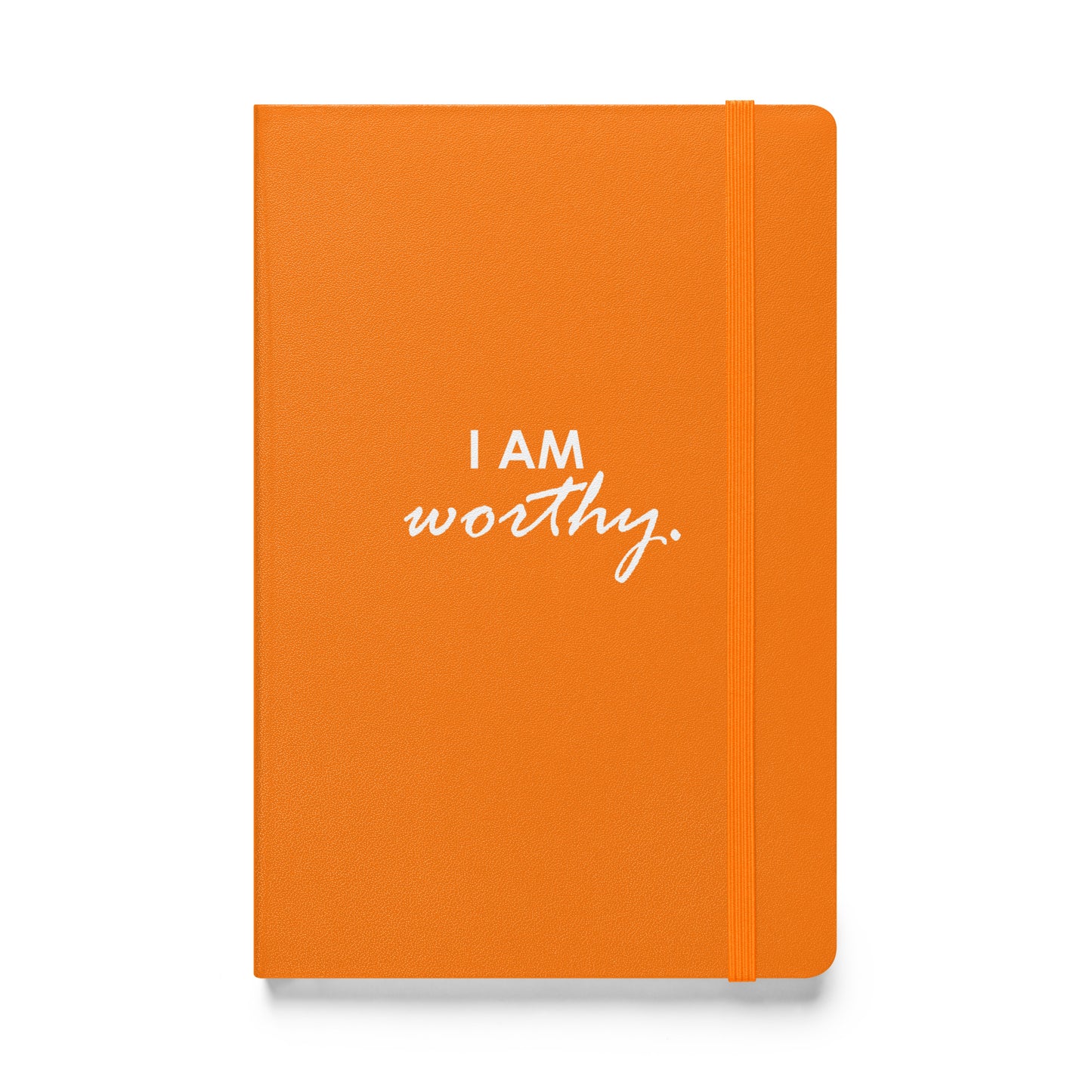 I AM WORTHY - Hardcover bound notebook & FREE Affirmation Digital Download