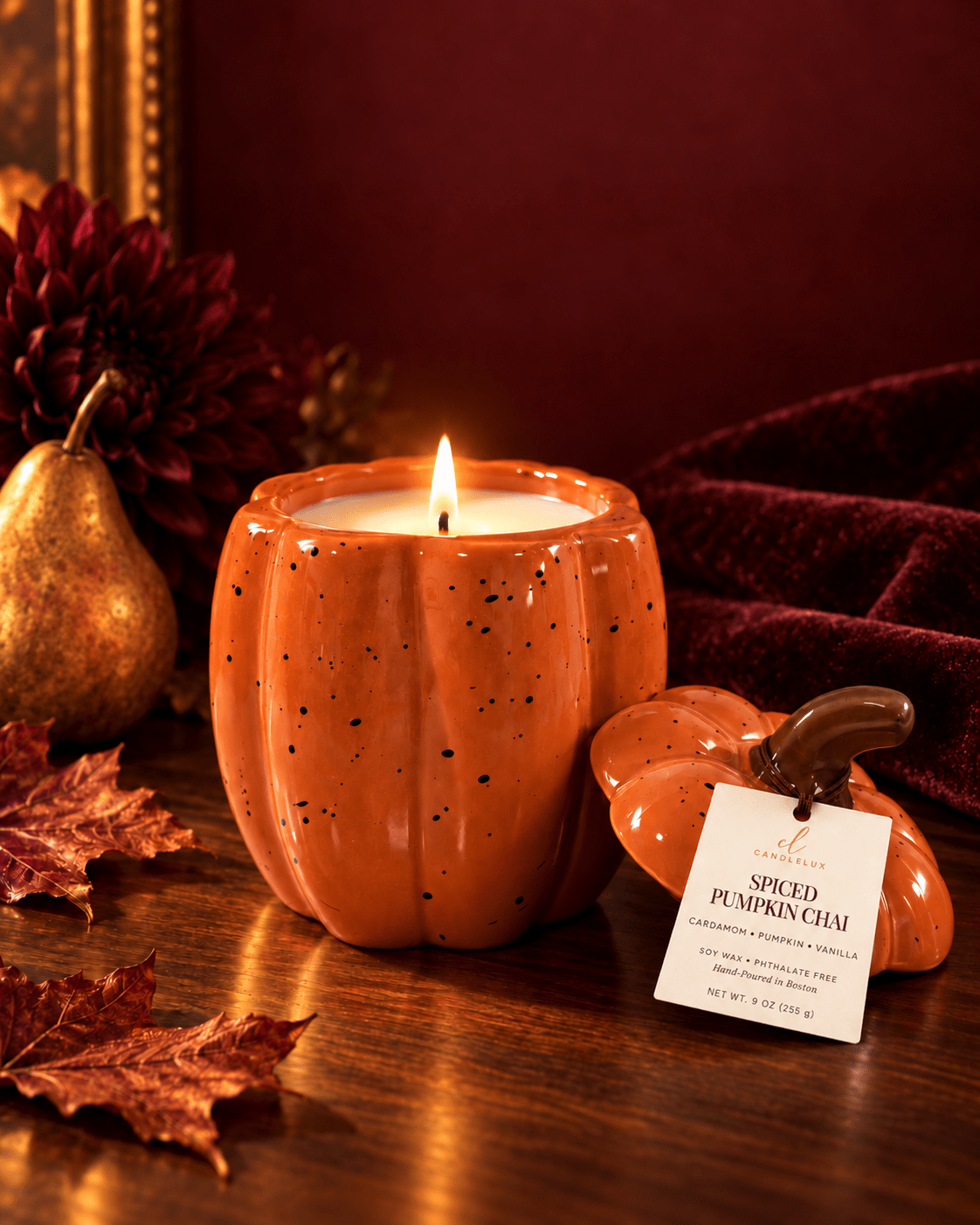 Spiced Pumpkin Chai - Boston CandleLux