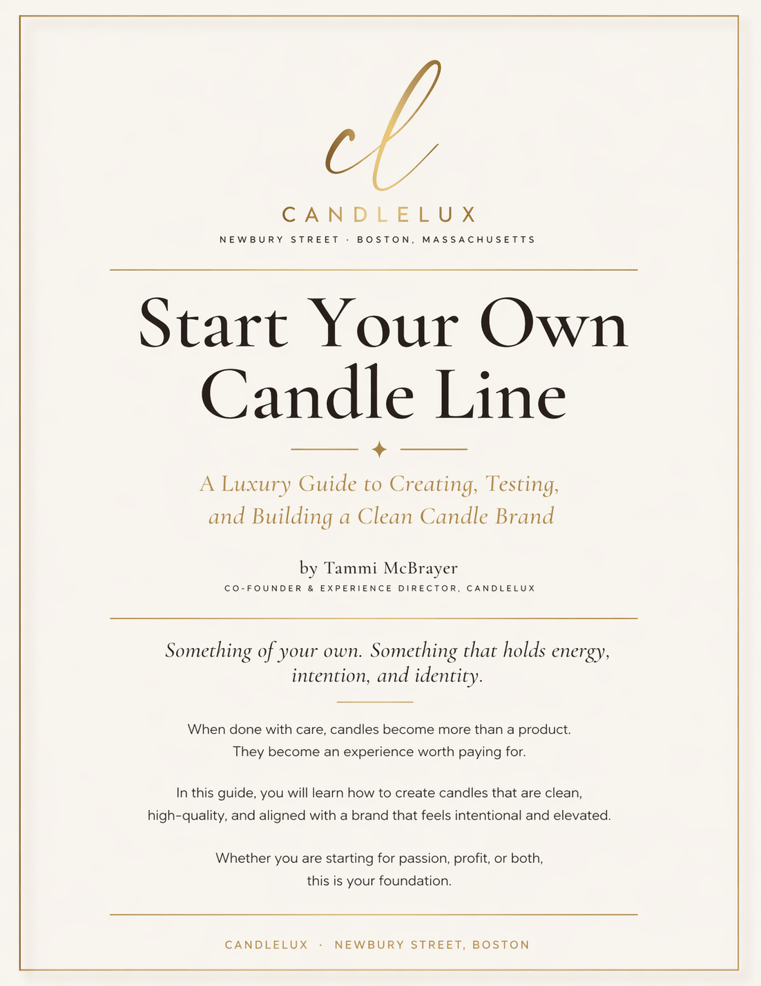 How to Start a Candle Business: Luxury Guide to Making, Testing & Selling Clean Candles - Boston CandleLux