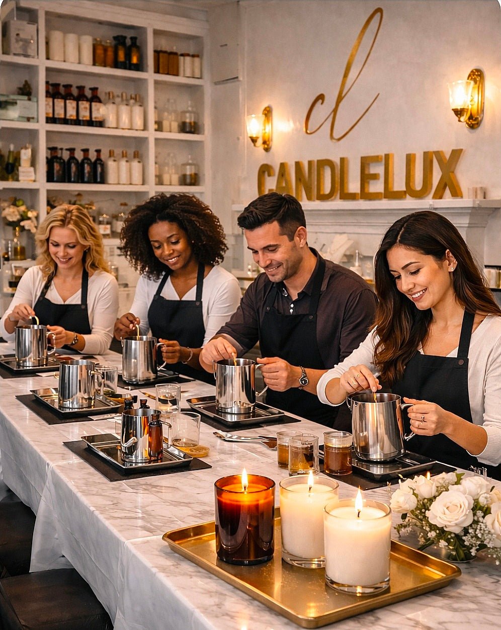 Start Your Own Candle Line Workshop Registration - Boston CandleLux