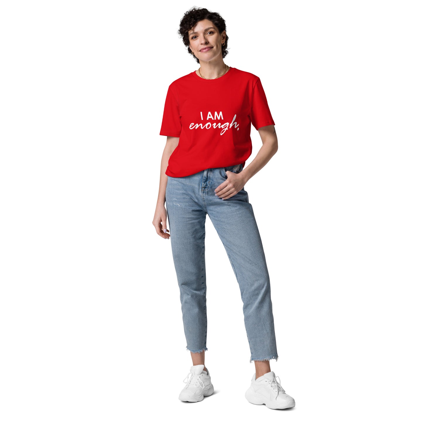 I AM ENOUGH - Unisex organic cotton t-shirt
